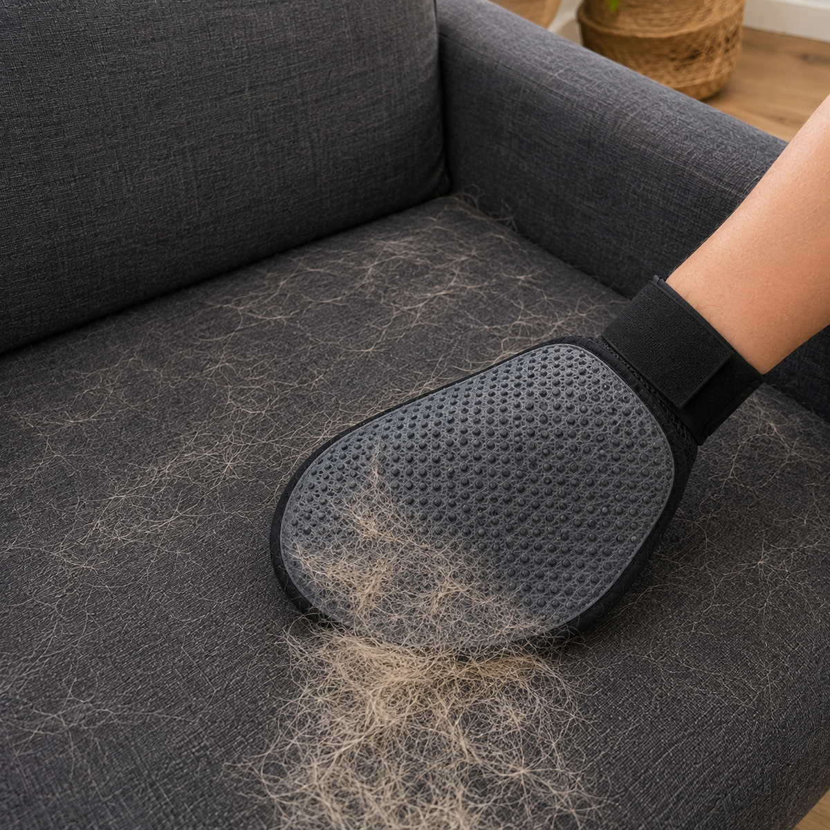 PetGlove™ – Le Gant Anti-Poils Réutilisable pour Chiens & Chats