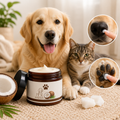 Baume Hydratant pour Truffe & Pattes de Chien et Chat – Soin Protecteur à la Noix de Coco