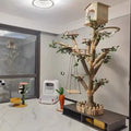Arbre à Chat Mural Multifonction – Structure d’Escalade avec Hamac & Capsule Confort