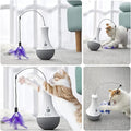 Jouet Interactif à Plumes pour Chat 🐱